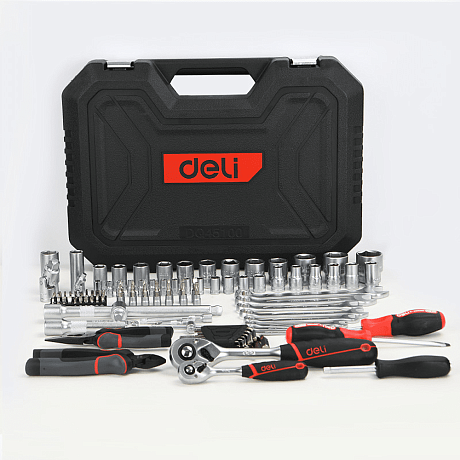 Набор инструмента Deli RS EDQ45100, 1/4