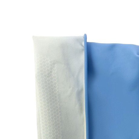 Перчатки латексные HQ Profiline, р-р M, с х/б покрытием, синий