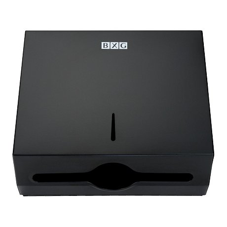 Диспенсер BXG-PD-5003B для полотенец листовых, металл, черный, матовый