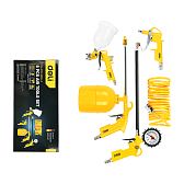 Набор пневматического инструмента Deli YS EDL-QPQ-990G-5