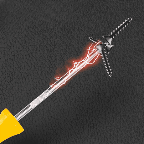 Набор крючков для слесарных работ Deli YS EDL3104, 4 шт, пластиковая рукоятка