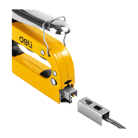 Набор механический степлер и скоборасшиватель Deli YS EDL238105, 3-в-1+ комплект скоб, кейс