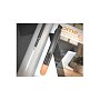 Набор ножей строительных Deli HS EHT4003, 3 шт (ножи 9мм/18мм/трапеция), Soft Touch, оранжевый