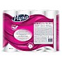 Бумага туалетная Papia 16,5 м, 3 слоя, 12 рулонов, 100% целлюлоза