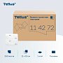 Бумага туалетная  Tellus Стандарт, TР3, листовая, 250 листов, 1 слой (114272)