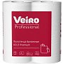 Полотенца бумажные Veiro Professional Premium, в рулонах, 2 рулона, 15 м, 2 слоя (K313)