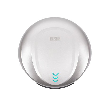 Электросушилка для рук BXG-300C, пластик, хром