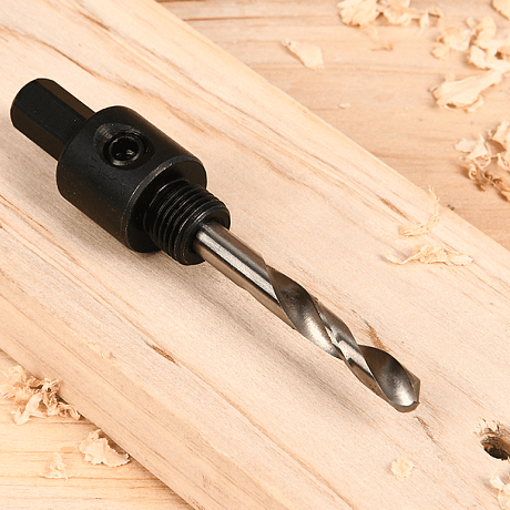 Адаптер для коронок Deli YS EDH-SKZ002-E1-E1, с центрирующим сверлом, 32-230 мм