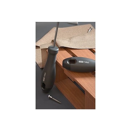 Отвертка Deli HS EHT1206, PH2х150 мм, Soft Touch, черный