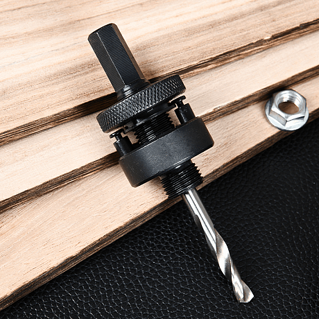 Адаптер для коронок Deli YS EDH-SKZ001-E1, с центрирующим сверлом,13-30 мм