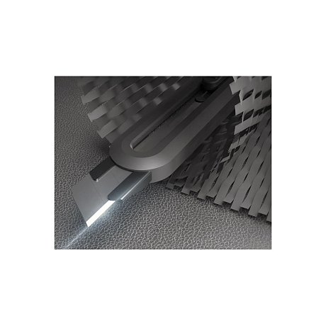 Нож строительный Deli HS EHT4018, 18 мм, Soft Touch, оранжевый