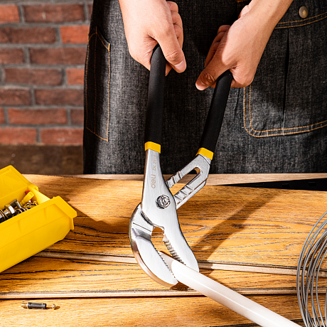 Клещи Deli YS EDL2616, переставные, 400 мм