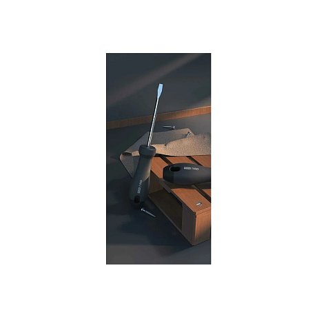 Набор ручного инструмента Deli HS EHT0006, 6 предметов, Soft Touch, черный