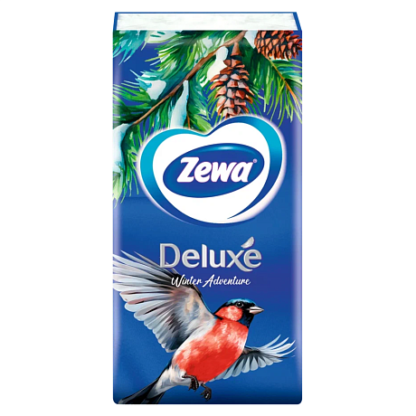 Салфетки косметические Zewa Deluxe, 1 пачка