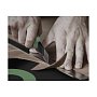 Нож строительный Deli HS EHT4018, 18 мм, Soft Touch, зеленый