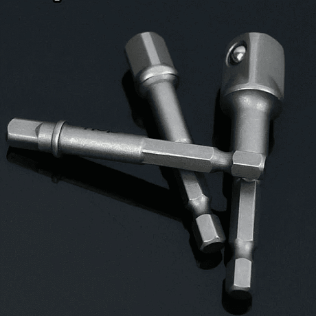 Набор адаптеров шестигранников Deli YS EDL110002, 1/4 на квадрат 1/4'', 3/8'', 1/2