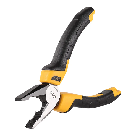 Плоскогубцы Deli YS EDL2006Z, 160 мм, 2-х компонентные рукоятки