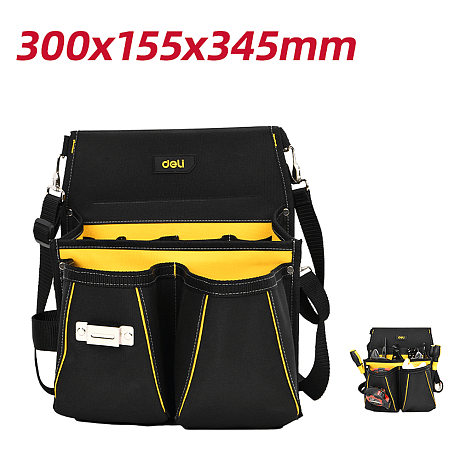 Сумка поясная Deli YS DLP09, для инструмента, 13 карманов