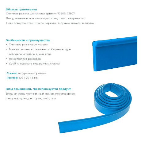 Резинка для сгона HQ Profiline, 105 см