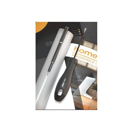 Отвертка Deli HS EHT1106, SL6х150 мм, Soft Touch, черный