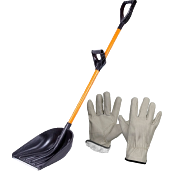 Все необходимое для уборки снега