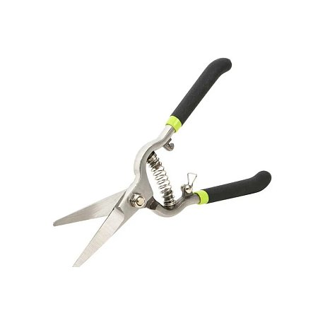 Ножницы садовые Deli GS EDL580123, 200 мм., черный, зеленый