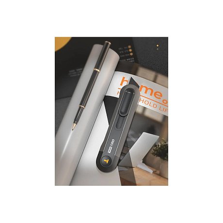 Набор ножей строительных Deli HS EHT4003, 3 шт (ножи 9мм/18мм/трапеция), Soft Touch, черный