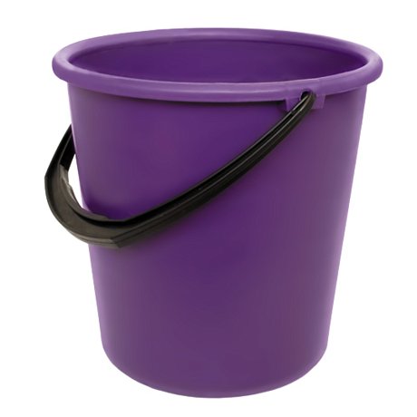 Ведро, 10 л, полиэтилен, фиолетовый