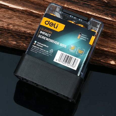 Бита Deli YS EDL255065, с ограничителем, 10 шт., PH2 x 65 мм, для ГКЛ