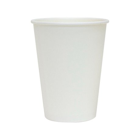 Стакан картонный 300мл, 50шт/упак, белый