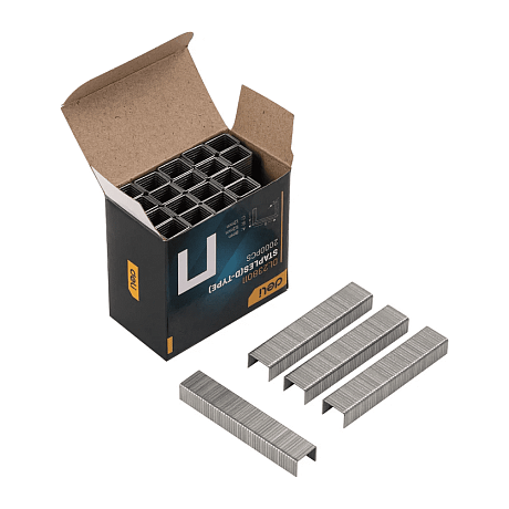 Набор механический степлер и скоборасшиватель Deli YS EDL238105, 3-в-1+ комплект скоб, кейс