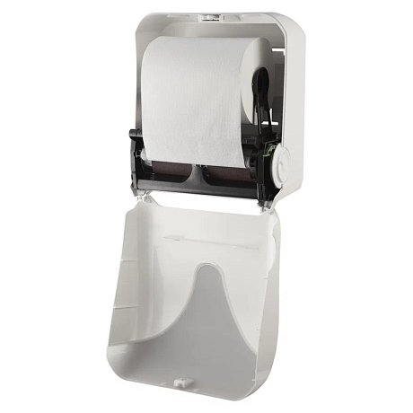 Диспенсер VEIRO Professional POD для полотенец рулонных, механический, белый (POD2v2)