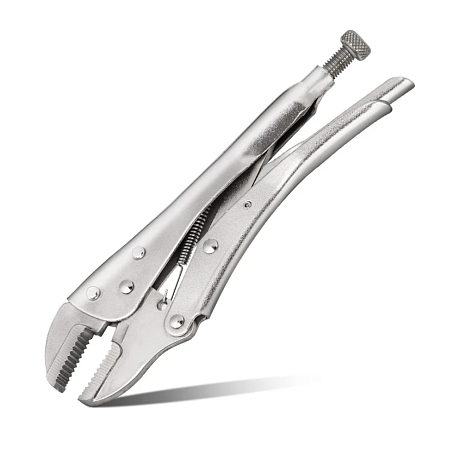 Клещи зажимные Deli YS EDL109010, 220 мм, с фиксатором