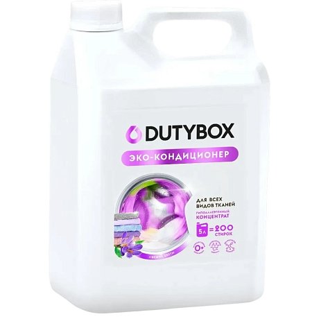 Кондиционер для белья Dutybox Свежие цветы, 5 л, экологичный, концентрат (db-5143)