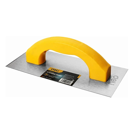 Гладилка Deli YS EDL509309, нержавеющая, 230 x 100 мм, 2-х компонентная рукоятка