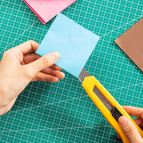 Нож строительный Deli YS EDL018B, 18 мм, универсальный