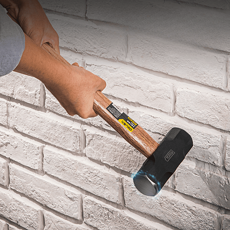 Кувалда Deli YS DL5204, 1.8 кг, деревянная рукоятка