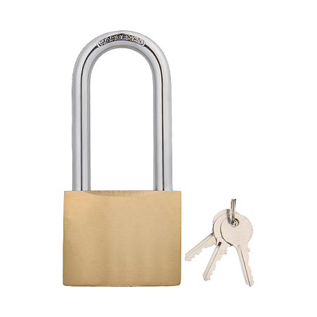 Замок навесной Deli YS EDL508506, 60 мм, автомат, 3 ключа, защита от влаги