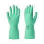 Перчатки латексные HQ Profiline, р-р M, с х/б покрытием, зеленый