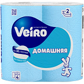 Бумага туалетная  Veiro "Домашняя"