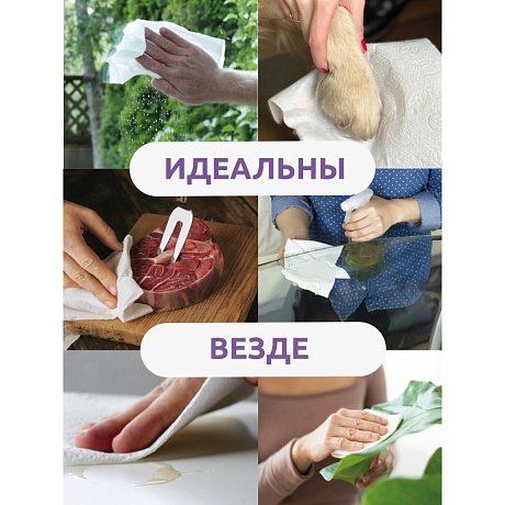 Полотенца бумажные Kleo, в рулонах с центральной вытяжкой, 100 м, 3 слоя, 100% целлюлоза (C483)