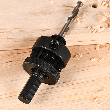 Адаптер для коронок Deli YS EDH-SKZ001-E1, с центрирующим сверлом,13-30 мм