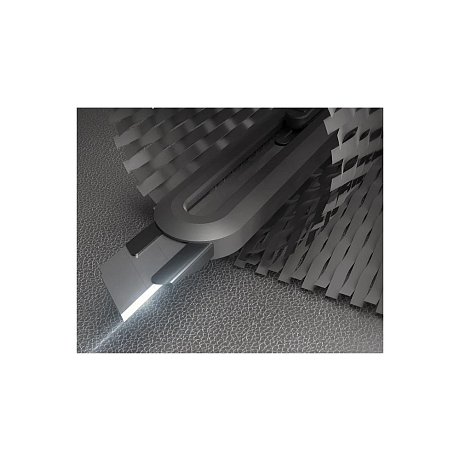 Нож строительный Deli HS EHT4018, 18 мм, Soft Touch, черный