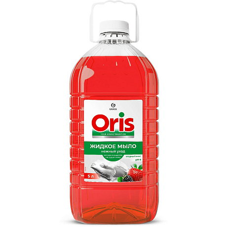 Мыло жидкое Oris, ягодный микс, 5 л (126146)