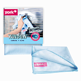 Салфетка для окон и стекла из микроволокна YORK Window