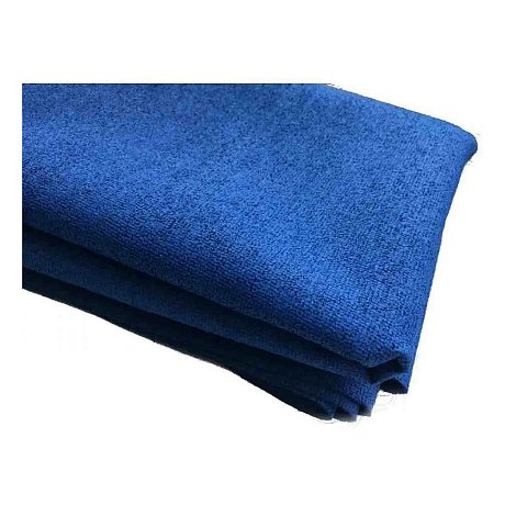 Салфетка из микроволокна прорезиненная, 250г/м2, 30х30см, 2шт/упак, синий