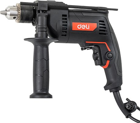 Дрель Deli RS EDE-CZ13-1E Ударная 680 Вт, 3000 об/мин, 1 скорость