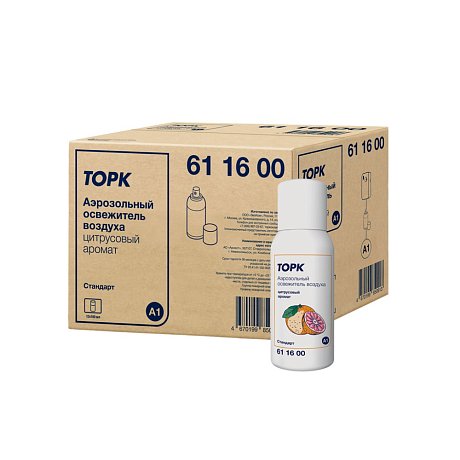 Освежитель воздуха Торк, 100 мл, цитрусовый аромат, A1 (611600)