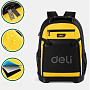 Рюкзак Deli YS DL586122, 350x200x470 мм, 12 карманов, ткань Oxford