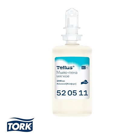 Мыло-пена Tellus Комфорт, 1 л, мягкое, SC4 (520511)